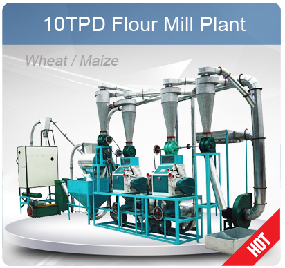 10TPD Corn Flour Mill Plant