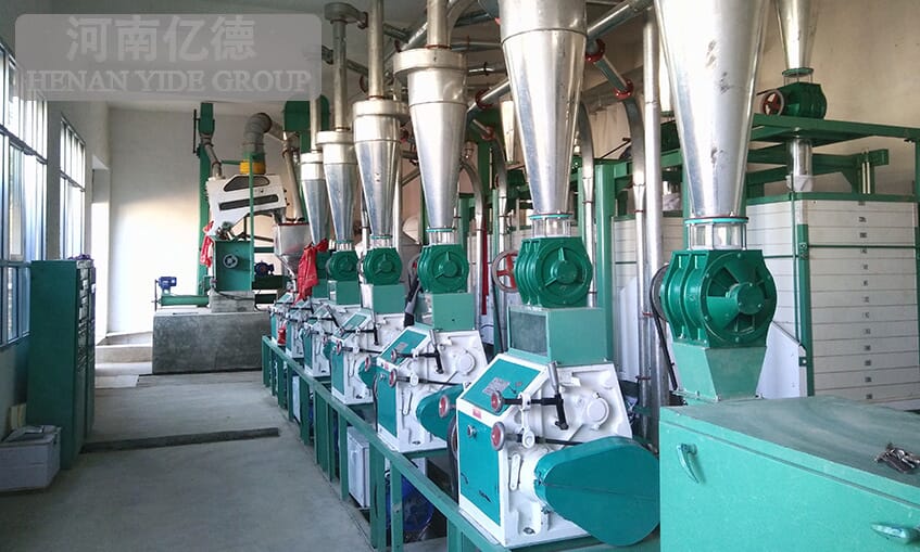 面粉加工生产线